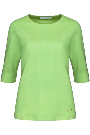 Bianca Rundhalsshirt DINI aus softer Jersey-Qualität in Trendfarbe - Verkäufer: