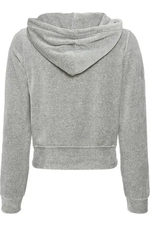 Converse Kapuzensweatjacke CHUCK HOODIE VELOUR JACKET