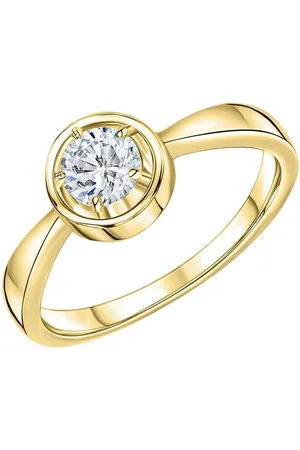 Firetti Fingerring Schmuck Geschenk Silber 925 Silberring Solitär, mit Zirkonia (synth)