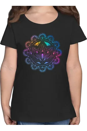 Shirtracer T-Shirt Lotusblume Lotus Meditation Entspannung Spirituelle Mandala Pilates Yoga - Verkäufer:
