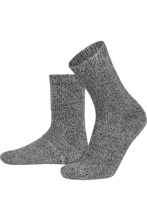 Normani Thermosocken 2 Strickwollsocken aus Baum- und Schafwolle (2er Set, 2 Paar) Warm und Weich: Die Wintersocken mit Schaf- und Baumwolle - Verkäufer: