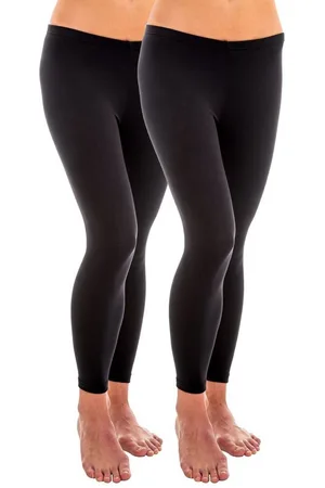 Hermko Leggings 1720 2er Pack Damen Legging aus 100% Bio-Baumwolle, Legging - Verkäufer: