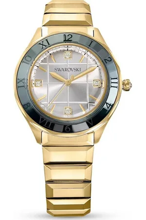 Swarovski Schweizer Uhr Damen Uhr 5635450 Metallarmband, Goldfarben, Vergoldetes Fin, (1-tlg) - Verkäufer: Juwelier-Bacak
