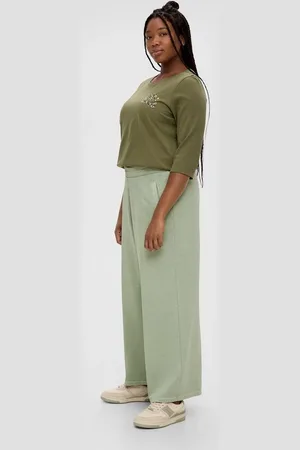 QS by s.Oliver Stoffhose Relaxed: Sweathose mit Print-Detail Garment Dye - Verkäufer: s.Oliver