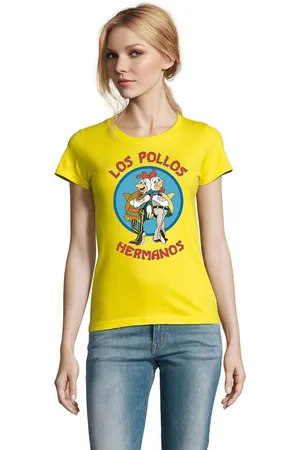 Blondie & Brownie T-Shirt Damen Hermanos Hühner Los Pollos - Verkäufer: Hubihu