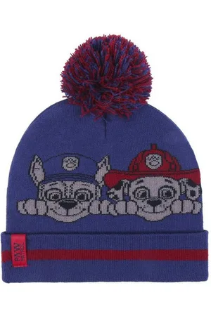 Paw Patrol Bommelmütze Chase Marshall Jungen Strickmützte Winter-Bommel-Mütze - Verkäufer: Yuhu Trading GmbH