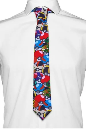 OppoSuits Krawatte Pokémon Krawatte – Pokéball Wie ein Pokémon-Bällebad: lustiger und auffallender Schlips, bedruck - Verkäufer: MASKWORLD
