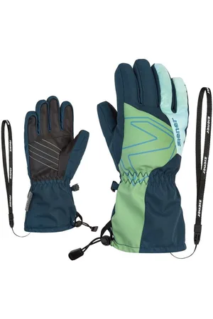 Ziener Skihandschuhe Laval AS® AW Glove Junior asymmetrische Designelemente - Verkäufer: bonvenon