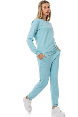 Redbridge Jogginganzug Sweatshirt mit Sweatpant Premium Basic (2-tlg), Premium Qualität - Verkäufer: ChillDeal