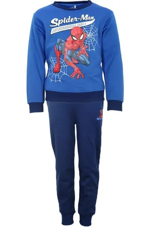 Marvel Jogginganzug Spiderman Set Sporthose Hose Pulli Sweater, Gr. 92 bis 128 - Verkäufer: WS-Trend