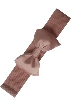 Banned Retro Taillengürtel Bella Belt Taupe Vintage Schleife Retro Stretchgürtel - Verkäufer: Schompi Trading e.K.