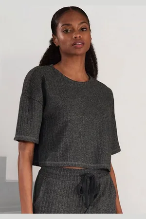 Lascana 3/4-Arm-Shirt Lounge-/Strickshirt aus weichem Strick, Loungewear