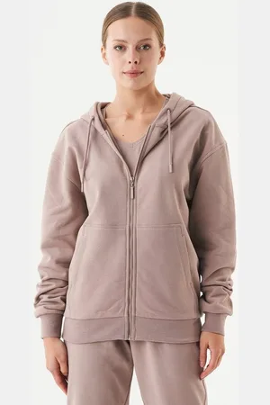 ORGANICATION Sweatjacke Junda-Unisex Full Zip Hoodie in Mocha - Verkäufer: Europe GmbH