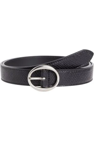 Calvin Klein Synthetikgürtel CLASSIC ROUND LTHR BELT 25MM SN