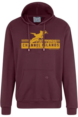 Ahorn Kapuzensweatshirt CHANNEL ISLANDS mit modischem Frontprint