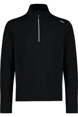 CMP Rollkragenshirt MAN SWEAT NERO-BIANCO - Verkäufer: Alpensportler