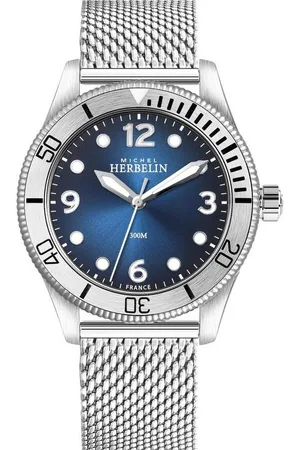 Michel Herbelin Quarzuhr Herren Uhr 12260/AN15B Newport Trophy Edelstahl Quarz, (1-tlg) - Verkäufer: Juwelier-Bacak
