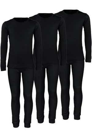 Black Snake Thermounterhemd 3er Pack Thermounterhose für Kinder – Weich, atmungsaktiv & für Sport Kinder Thermounterwäsche Set 3x Unterhemd + Unterhose - Verkäufer: noorsk