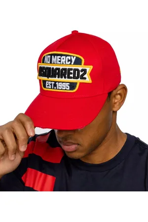 Dsquared2 Baseball Cap No Mercy Winners Logo Baseballcap Cap Kappe Basebalkappe Hat Urbaner Streetwear mit luxuriösen Details - Verkäufer: eldigo