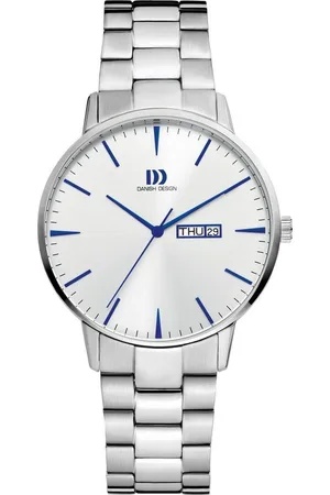 Danish Design Quarzuhr Herrenuhren DAY DATE Edelstahl ⌀41mm Metallband AKILIA Herrenuhren - Verkäufer: Grossuhren Pohlmann