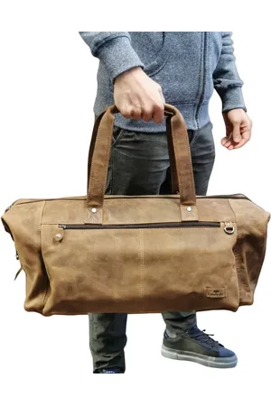Landleder Weekender Große praktische Ledertasche, robustes Rindleder - Verkäufer: Ella Eisvogel