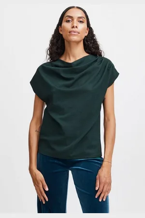 B YOUNG T-Shirt BYSELINA A WATERFALL - 20812560 T-Shirt mit Wasserfallausschnitt - Verkäufer: meinemarkenmode