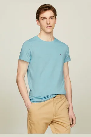 Tommy Hilfiger T-Shirt STRETCH SLIM FIT TEE mit Rundhalsausschnitt