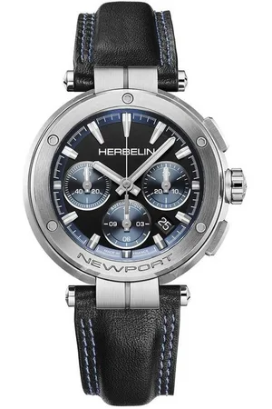 Michel Herbelin Automatikuhr Herren Uhr Newport Automatik Chrono 268A65, (1-tlg) - Verkäufer: Juwelier-Bacak