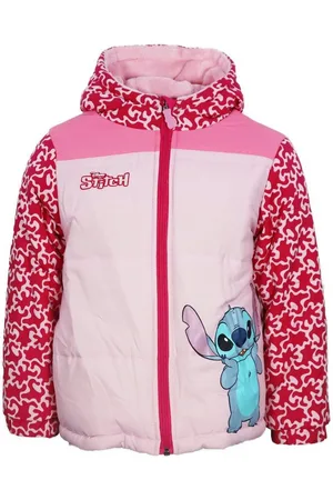 Disney Winterjacke Stitch Kinder Mädchen Jacke mit Kapuze Gr. 98 bis 140 - Verkäufer: WS-Trend