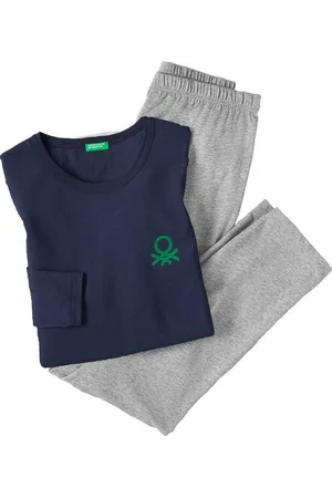 Benetton Pyjama (Set, 2 tlg) aus reinem Baumwoll-Jersey - Verkäufer: Vorteilshop