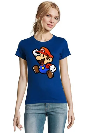 Blondie & Brownie T-Shirt Damen Mario Retro Super Gaming Luigi Yoshi Super - Verkäufer: Hubihu