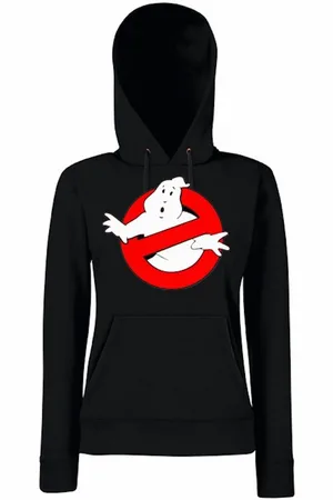 Youth Designz Kapuzenpullover Ghostbusters Damen Hoodie Pullover mit trendigem Frontprint - Verkäufer: Dreikopf & Kamm