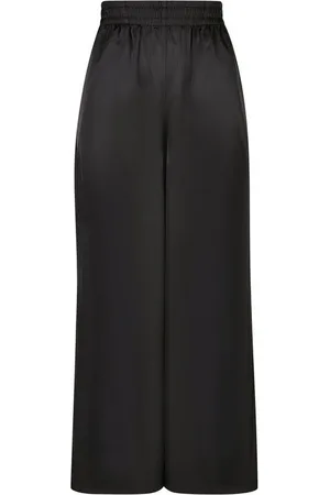 Urban classics Stoffhose Damen Ladies Satin Wide Leg Pants (1-tlg)