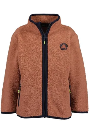 Blue Seven Fleecejacke Fleecejacke Jacke Stehkragen Sherpafleece kupferbraun - Verkäufer: nettibeck