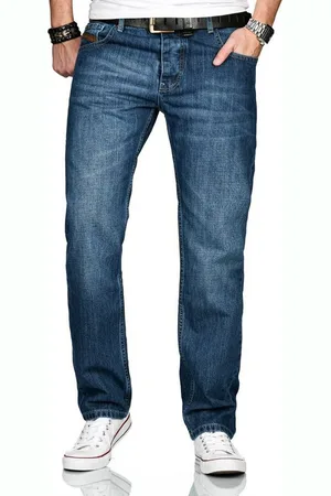 Alessandro Salvarini Comfort-fit-Jeans ASMarco mit geradem Bein
