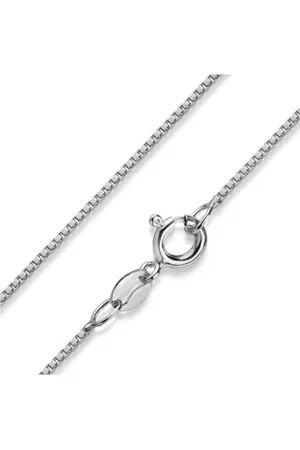 Firetti Collierkettchen Schmuck Geschenk Silber 925 Venezianerkettengliederung 1,0 mm breit, Made in Germany