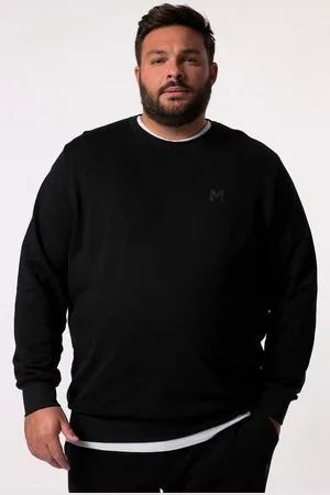 Men Plus Sweatshirt Men+ Sweatshirt Basic Rundhalsausschnitt bis 8 XL - Verkäufer: Popken Fashion Group