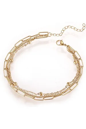 Kingka Fußkette Schmuck Geschenk, Layering