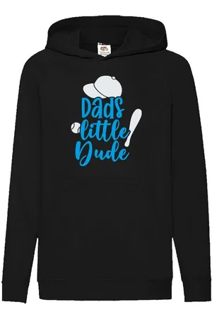 G-graphics Hoodie Dads little Dude Kinder Hoodie / Kapuzenpullover, mit Spruch / Statement - Verkäufer: