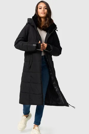 Marikoo Steppjacke Zuraraa XVI langer Winter Mantel gesteppt