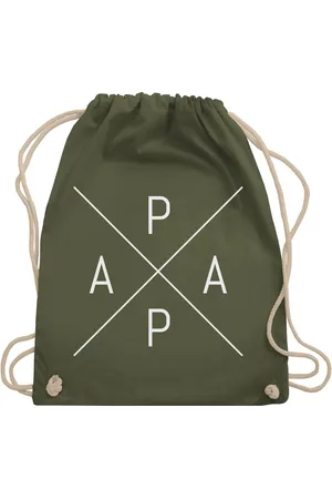 Shirtracer Turnbeutel Papa X weiß, Vatertag Geschenk - Verkäufer:
