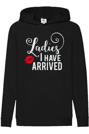 G-graphics Hoodie Ladies I have arrived Kinder Hoodie / Kapuzenpullover, mit Spruch / Statement - Verkäufer: