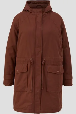 QS by s.Oliver Outdoorjacke Lässiger Parka aus Baumwollmix - Verkäufer: s.Oliver