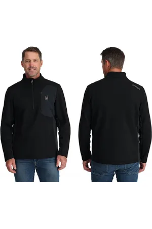 Spyder Strickfleece-Pullover Bandit Half Zip Fleece Jacket Herren Fleece Pullover 38A485330 - Verkäufer: KLEES sports