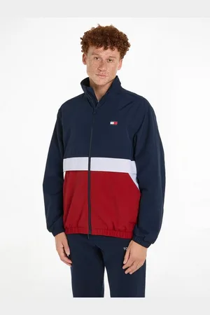 Tommy Hilfiger Anorak TJM ESSENTIAL COLORBLOCK JACKET mit hohem Stehkragen