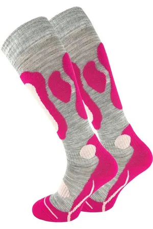 Cotton Prime® Kniestrümpfe Skistrümpfe (2-Paar) mit Spezial-Polsterungen Cottonprime