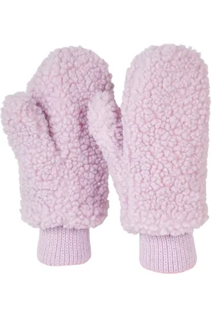 styleBREAKER Fleecehandschuhe Strick Fäustlinge Teddyfell (1-St) - Verkäufer: