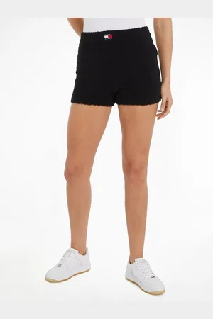Tommy Hilfiger Shorts TJW BADGE KNIT SHORTS mit Tommy-Jeans Flagge