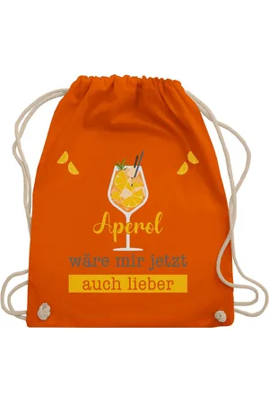 Shirtracer Turnbeutel Aperol wäre mir jetzt auch lieber - Aperol Geschenk Lustig, Statement - Verkäufer: