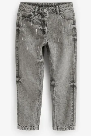 Next Mom-Jeans Mom-Jeans mit Verzierung (1-tlg) - Verkäufer: Germany GmbH